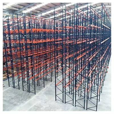 Fixed Mobility Double Deep Pallet Rack For Long Lasting Warehouse Storage Solution