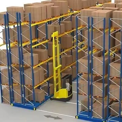 Customized Electrical Mobile Pallet Racking System For Warehouse Storage