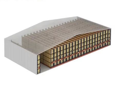Customized Electrical Mobile Pallet Racking System For Warehouse Storage