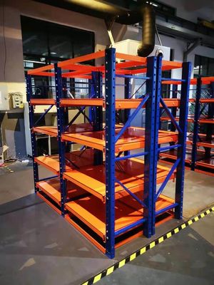 Drawer Type Structure Metal Mould Racking Storage With Crane And Hoist