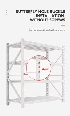 Warehouse Rack 200kg Customized Industrial Shelving After-sales Service Pallet Racking