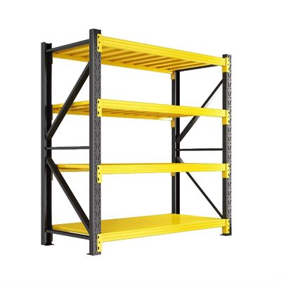 Serviceability Light Duty Industrial Steel Storage Shelves Units with Powder Coating