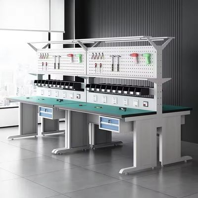 2000 QF-Workbench Industrial Aluminum Assembly Line Worktable with Drawers