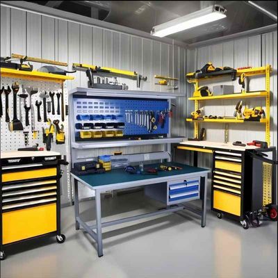 2000 QF-Workbench Industrial Aluminum Assembly Line Worktable with Drawers