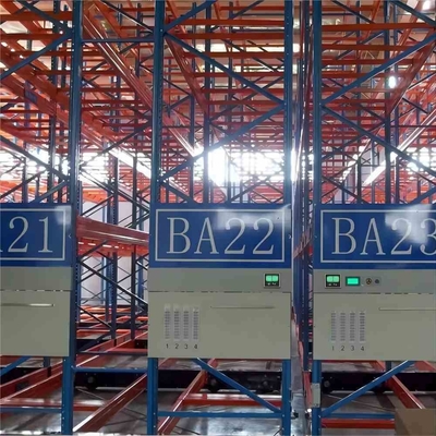 Motor Control Mobile Pallet Racking for Construction Machinery Storage 5-15m Height