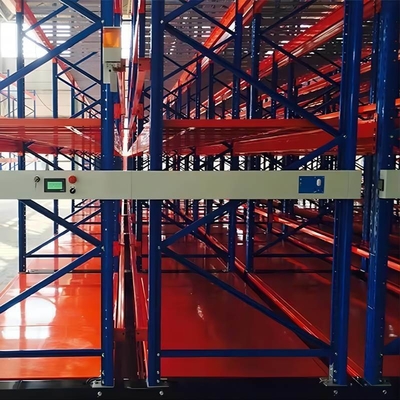 Motor Control Mobile Pallet Racking for Construction Machinery Storage 5-15m Height