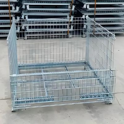 Conventional Galvanized Wire Mesh Container For Cargo Transport And Storage Solutions