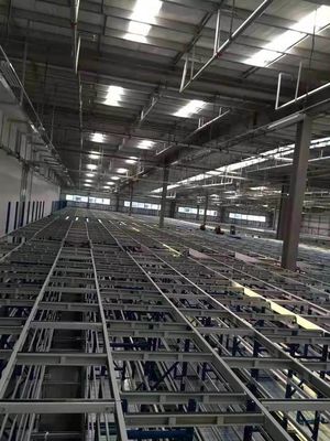 Multi-Layer Steel Mezzanine Floor Rack For Warehouse Storage