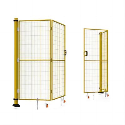 Pallet Racking Machine Protective Wire Mesh Fence For Workshop In Q235 Raw Material